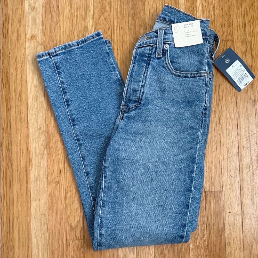 Universal Thread Mid-Rise 80s Slim Jeans